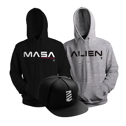Hoodie oder Cap (Ihre Wahl) + Abzeichen